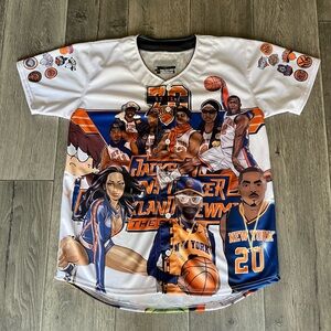 New York Knicks animation (baseball jersey)